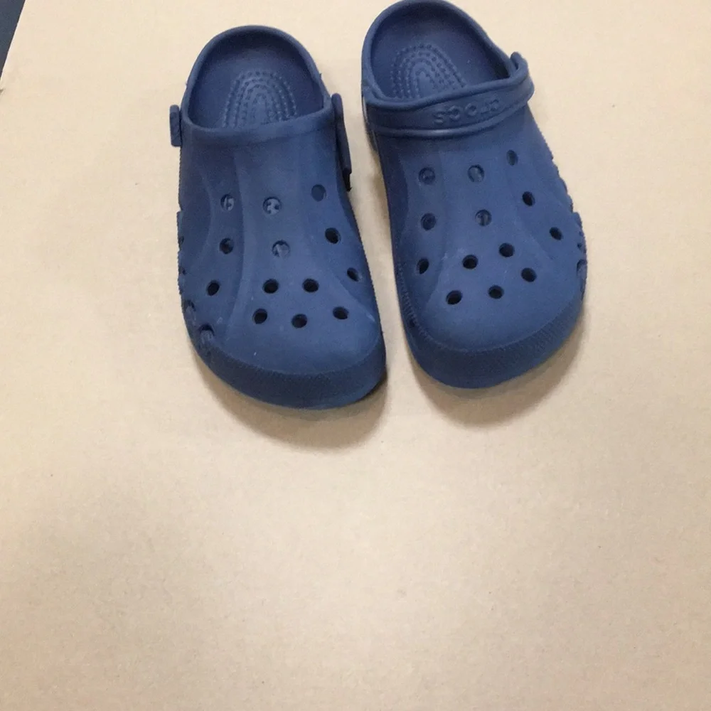 CROCS Slip On unisex Clog Shoe blue Size 10M 12W